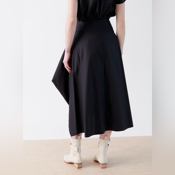 Zero + Maria Cornejo Black Geometric Skirt NWT ~ Size 2 - Picture 3 of 12